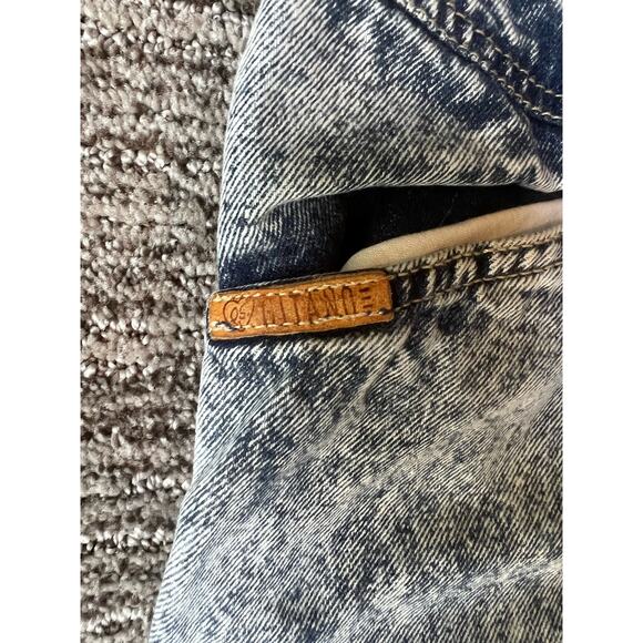 Vintage PS Gitano Acid Washed Jeans.  Size 4 short. - Picture 6 of 7